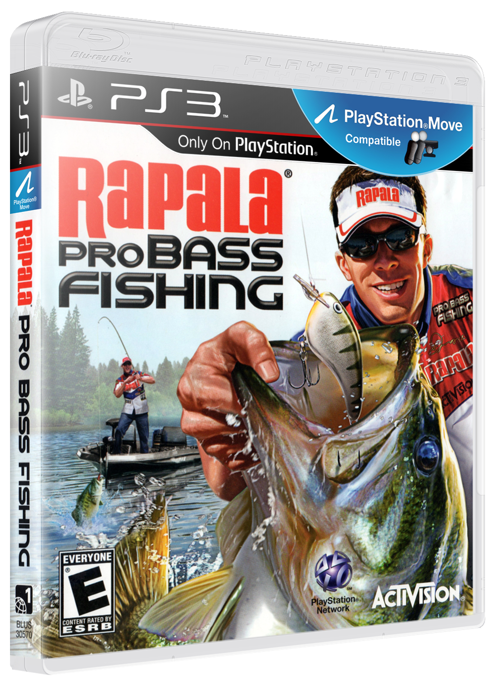 Rapala Pro Bass Fishing box art for Playstation 3